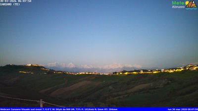 immagine della webcam nei dintorni di Ascoli Piceno: webcam Canzano