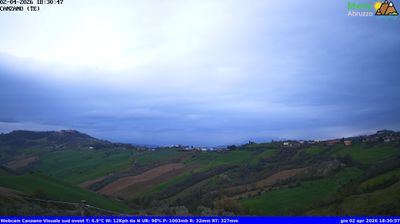 immagine della webcam nei dintorni di Silvi: webcam Canzano