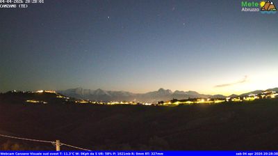 immagine della webcam nei dintorni di Villa Rosa: webcam Canzano