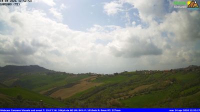 immagine della webcam nei dintorni di Roseto degli Abruzzi: webcam Canzano