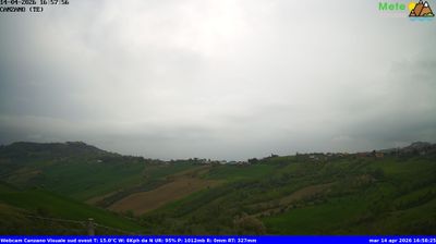 immagine della webcam nei dintorni di Alba Adriatica: webcam Canzano