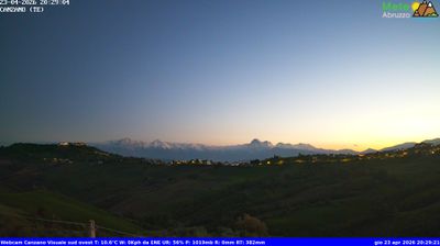 immagine della webcam nei dintorni di Cologna Spiaggia: webcam Canzano