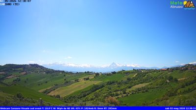 immagine della webcam nei dintorni di Scerne: webcam Canzano