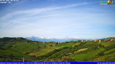 immagine della webcam nei dintorni di Giulianova: webcam Canzano
