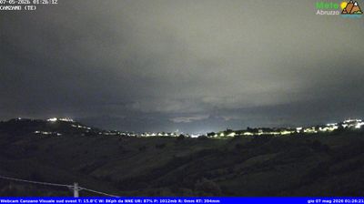 immagine della webcam nei dintorni di Alba Adriatica: webcam Canzano