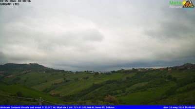 immagine della webcam nei dintorni di Foggetta: webcam Canzano