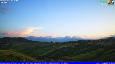 immagine della webcam nei dintorni di Villa Rosa: webcam Canzano