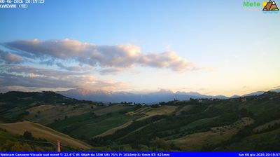 immagine della webcam nei dintorni di Colledara: webcam Canzano
