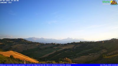 immagine della webcam nei dintorni di Ascoli Piceno: webcam Canzano