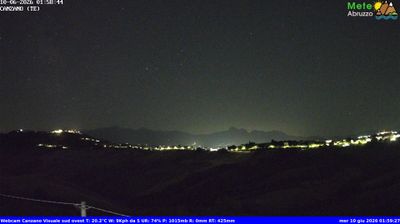 immagine della webcam nei dintorni di Roseto degli Abruzzi: webcam Canzano