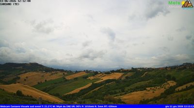 immagine della webcam nei dintorni di Morro d'Oro: webcam Canzano