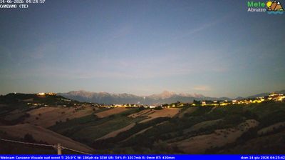immagine della webcam nei dintorni di Ascoli Piceno: webcam Canzano