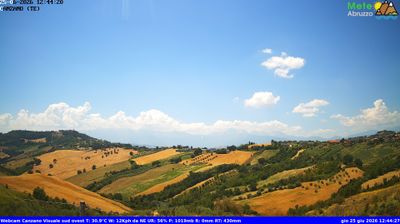 immagine della webcam nei dintorni di Foggetta: webcam Canzano