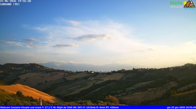 immagine della webcam nei dintorni di Ascoli Piceno: webcam Canzano