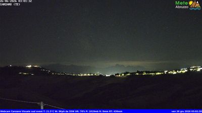 immagine della webcam nei dintorni di Morro d'Oro: webcam Canzano
