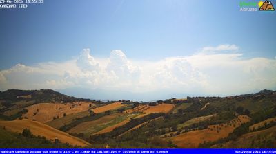 immagine della webcam nei dintorni di Ascoli Piceno: webcam Canzano