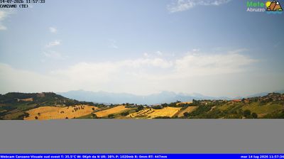 immagine della webcam nei dintorni di Fano Adriano: webcam Canzano