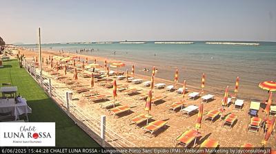 immagine della webcam nei dintorni di Fontespina: webcam Marina Faleriense