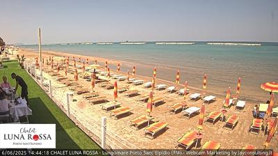 immagine della webcam nei dintorni di Macerata: webcam Marina Faleriense