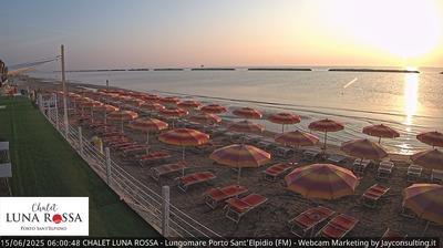 immagine della webcam nei dintorni di Lido di Fermo: webcam Marina Faleriense