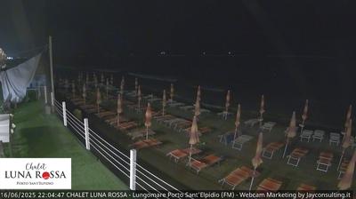 immagine della webcam nei dintorni di Lido di Fermo: webcam Marina Faleriense