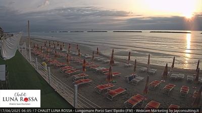 immagine della webcam nei dintorni di Santa Maria a Mare: webcam Marina Faleriense