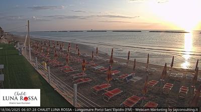 immagine della webcam nei dintorni di Macerata: webcam Marina Faleriense