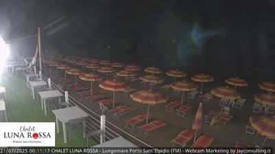 immagine della webcam nei dintorni di Lido di Fermo: webcam Marina Faleriense