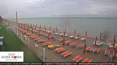 immagine della webcam nei dintorni di Grottammare: webcam Marina Faleriense