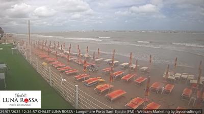 immagine della webcam nei dintorni di Villa Potenza: webcam Marina Faleriense