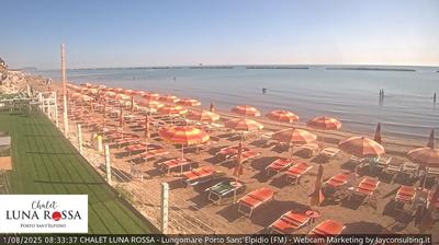 immagine della webcam nei dintorni di Tre Archi: webcam Marina Faleriense