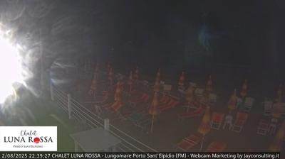 immagine della webcam nei dintorni di Lido di Fermo: webcam Marina Faleriense
