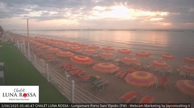 immagine della webcam nei dintorni di Santa Maria a Mare: webcam Marina Faleriense