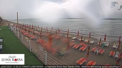 immagine della webcam nei dintorni di Porto Recanati: webcam Marina Faleriense