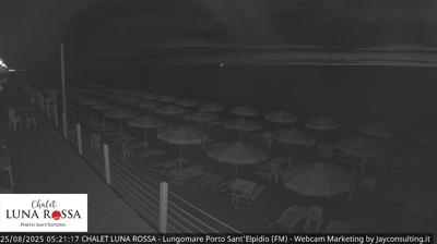 immagine della webcam nei dintorni di Porto Recanati: webcam Marina Faleriense