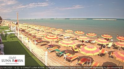immagine della webcam nei dintorni di Porto Recanati: webcam Marina Faleriense