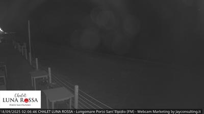 immagine della webcam nei dintorni di Porto San Giorgio: webcam Marina Faleriense