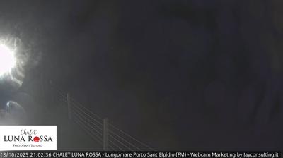immagine della webcam nei dintorni di Fontespina: webcam Marina Faleriense