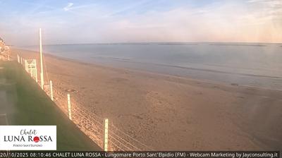 immagine della webcam nei dintorni di Macerata: webcam Marina Faleriense
