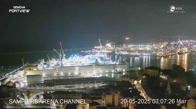 Preview delle webcam di Genova: Porto di Genova