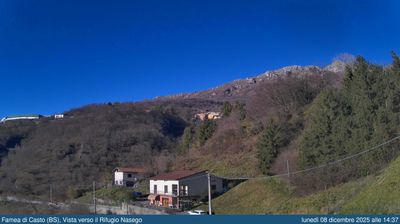 immagine della webcam nei dintorni di Collebeato: webcam Casto