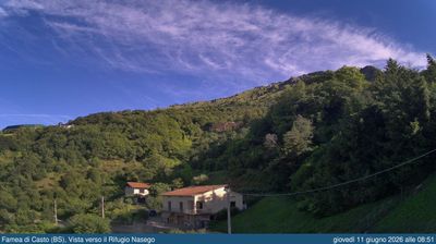 immagine della webcam nei dintorni di Paderno Franciacorta: webcam Casto