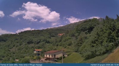 immagine della webcam nei dintorni di Polaveno: webcam Casto