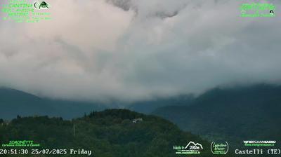 immagine della webcam nei dintorni di Arsita: webcam Castelli