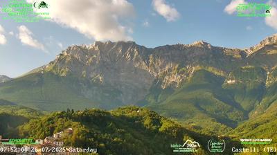 immagine della webcam nei dintorni di Campo Imperatore: webcam Castelli