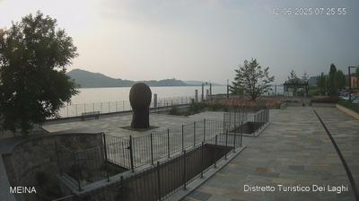 immagine della webcam nei dintorni di Arona: webcam Meina