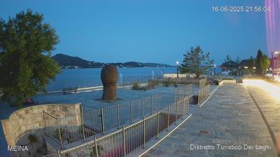 immagine della webcam nei dintorni di Mottarone: webcam Meina