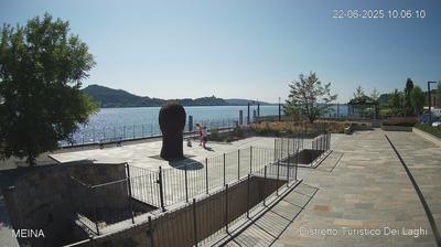 immagine della webcam nei dintorni di Ameno: webcam Meina