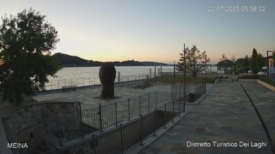 immagine della webcam nei dintorni di Orta San Giulio: webcam Meina