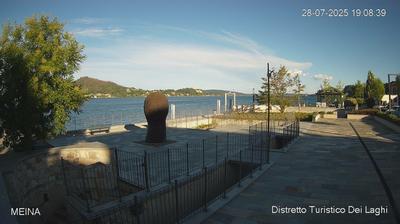immagine della webcam nei dintorni di Arona: webcam Meina